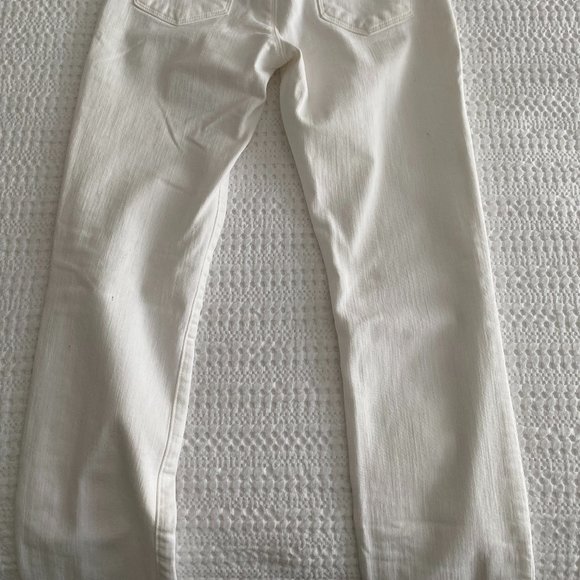 J Brand x Theory White Skinny Jeans Size 25 - Picture 3 of 3